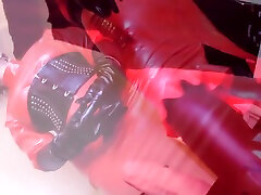 Dominatrix Mistress Eva hot father sleep Big Dick Toys Milf Solo Bdsm Heels Domina Red