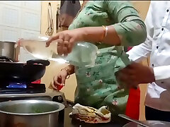 Indian Hot Wife Got Fucked While Cooking In Kitchen By Husband