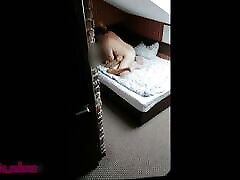 wife with lover in a hotel