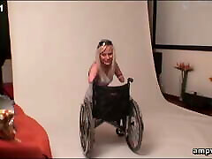 Nice handicapped girl part 3