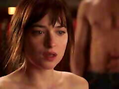 dakota johnson y jamie dorman escena de sexo de cincuenta sombras de grey