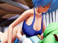 touhou daiyousei mia kalifas solo vidios & cirno geschlecht