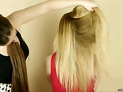 jeu de cheveux fétiche