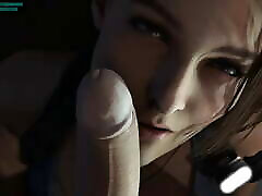 Jill Valentine – STARS Interrogation Animation With Sound