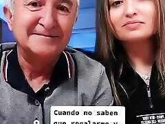 Anciano con la nuera tiktok