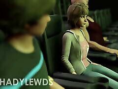 Maxx And Warren In The Cinema