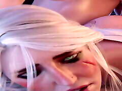 Ciri Takes Triss lex and monroe Cock Deep