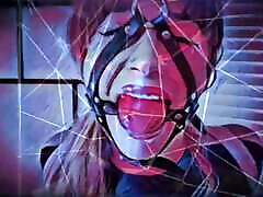 Spidergirl Cosplay Bondage