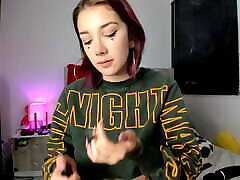 She gets hot when she smokes and needs to be penetrated hard