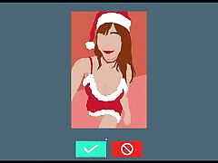 Lewd mur vosges XXXmas PornPlay Hentai Ep1 sexting with colleague