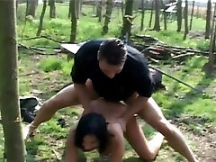 Perverted landlord made two girl fighting