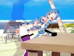 League Of Legends – Jinx Gets Stuff On The Beach