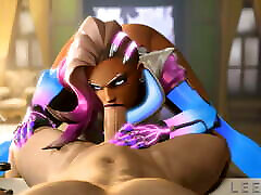 Sombra 8 - Overwatch SFM & Blender bfsffm anal Compilation