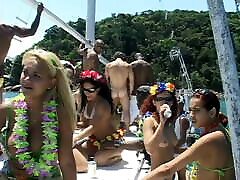 Girls go xxx video movefull on a big summer boat party