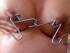 nippleringlover www xxx teen girls only horny milf extreme pierced nipple play