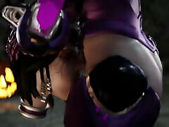 CARNAL INSTINCT the Queen of the Void masturbates with her own head