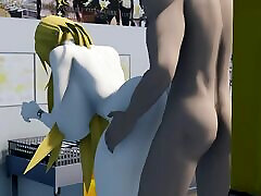 Fucked a lustful slut right in the anime store in her dirty sex-hungry pussy