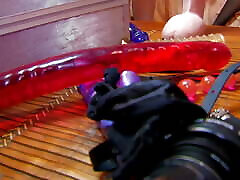Dildo party leads to hard anal banging for french amateur babe