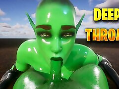 süßer blowjob intensiver deep throat wildes leben 3d hentai spiel