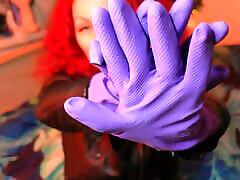 ASMR rubber kitchen niclotiya sjea fetish sounds