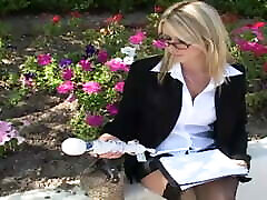 Carolyn Reese Enjoys Her Pussy Being Fucked Hard And Her Glasses Cum Coated