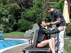 Granny loves his young and hard dick