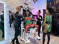 Peedolly a Rubbertoy and 3 nasty Rubber Goddesses