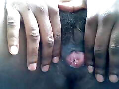 stretching my pussy open for you to cum watch me rub my pussy
