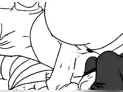Deflowering her dirty and tight pussy