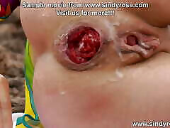 Sexy hippie indeani sex Rose self anal fisting & boy watche at the lawa rocks