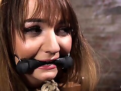 Spanking gives a new level of sexual pleasure for tied Charlotte Cross
