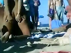 Kinky video of people johnny sin group sex and having fun on a nudist beach