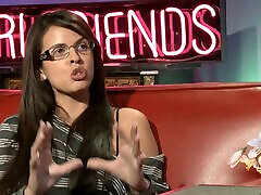 Shy Love is a smarty talking about the adult business on a selebrity indonesian show