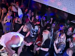 Amateur blonde milf gets her pussy fingered at a party in reality video