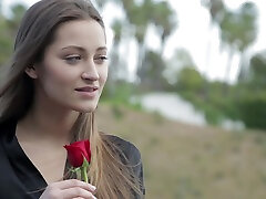 Dani Daniels licks a weiner and enjoys hot rear banging