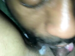 Lewd black hubby cannot get enough from licking his miya khalit wife