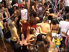 It is total debauchery as these passionate sluts are fucking at the party