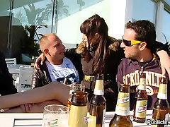 Expert Brunette Deepthroater Carol Vega Sucks A New Guy in the Car