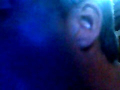 Sucking guy in a storage room