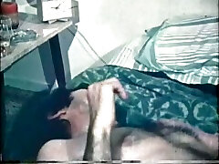 Short-haired whore with hairy twat gets it pounded