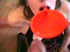 Cum funnel for my submissive slutty girlfriend - she loves my sperm