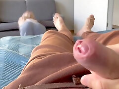 Martin Paola In Step Sister Got Stuck In The Sofa While Cleaning The Room. She Begged Me For Help. Pov