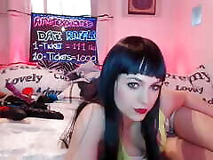 Hot and brazil tube vidio faire taxi stuffing herself and stretching her holes out