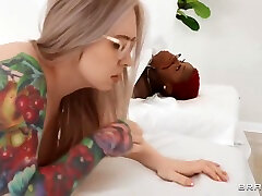 Massage Me, Fuck Me, And Ignore Her - Kaiia Eve And www yutupsex videos com Marie