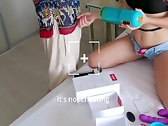 Stepbro Cums 3 Times In Shaking Squirting Pussy !!! Honey Play Box