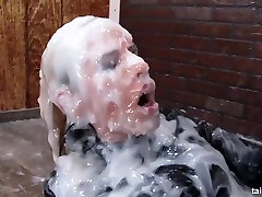 Elegant Blonde Whore With A Nice Ass Is Ready To Get Creamed, She Surely Loves Slime