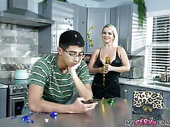 My Cool Stepaunt Makes Me a Man on New Years Eve - MyPervyFamily