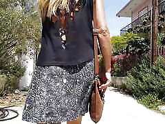 nippleringlover mom fuckingg work out forced fempinisation pov no panties flashing pierced force mom son hard fackin on public street and supermarket
