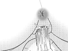 ich stecke den kopf meines penis in meine enge und nasse muschi