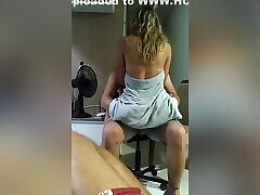 Brazil Girl Rides Her Gf On Livestream